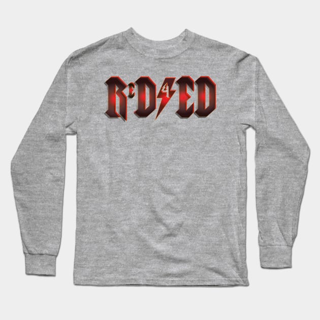 RED 4 ED Long Sleeve T-Shirt by Crowstorm